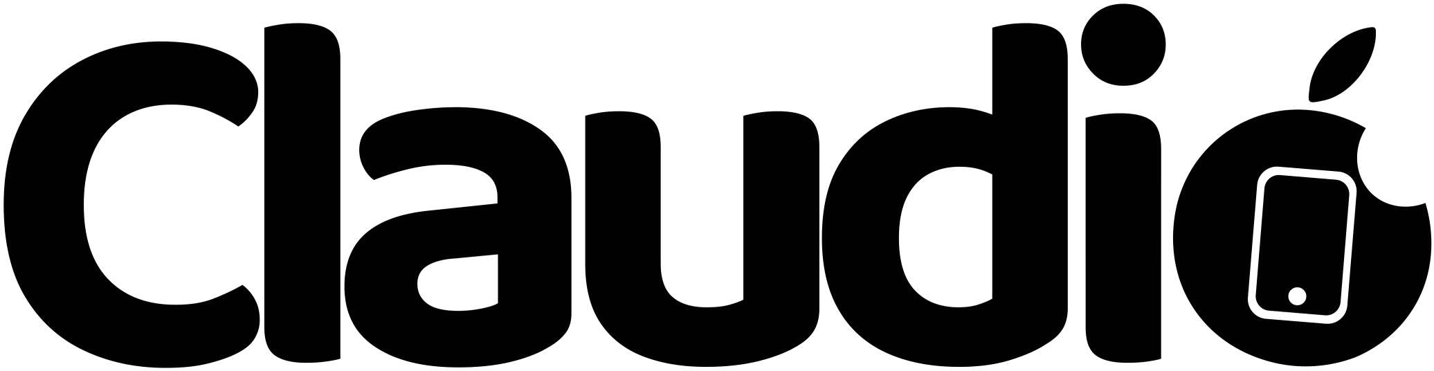 Logo Claudio Importts em preto